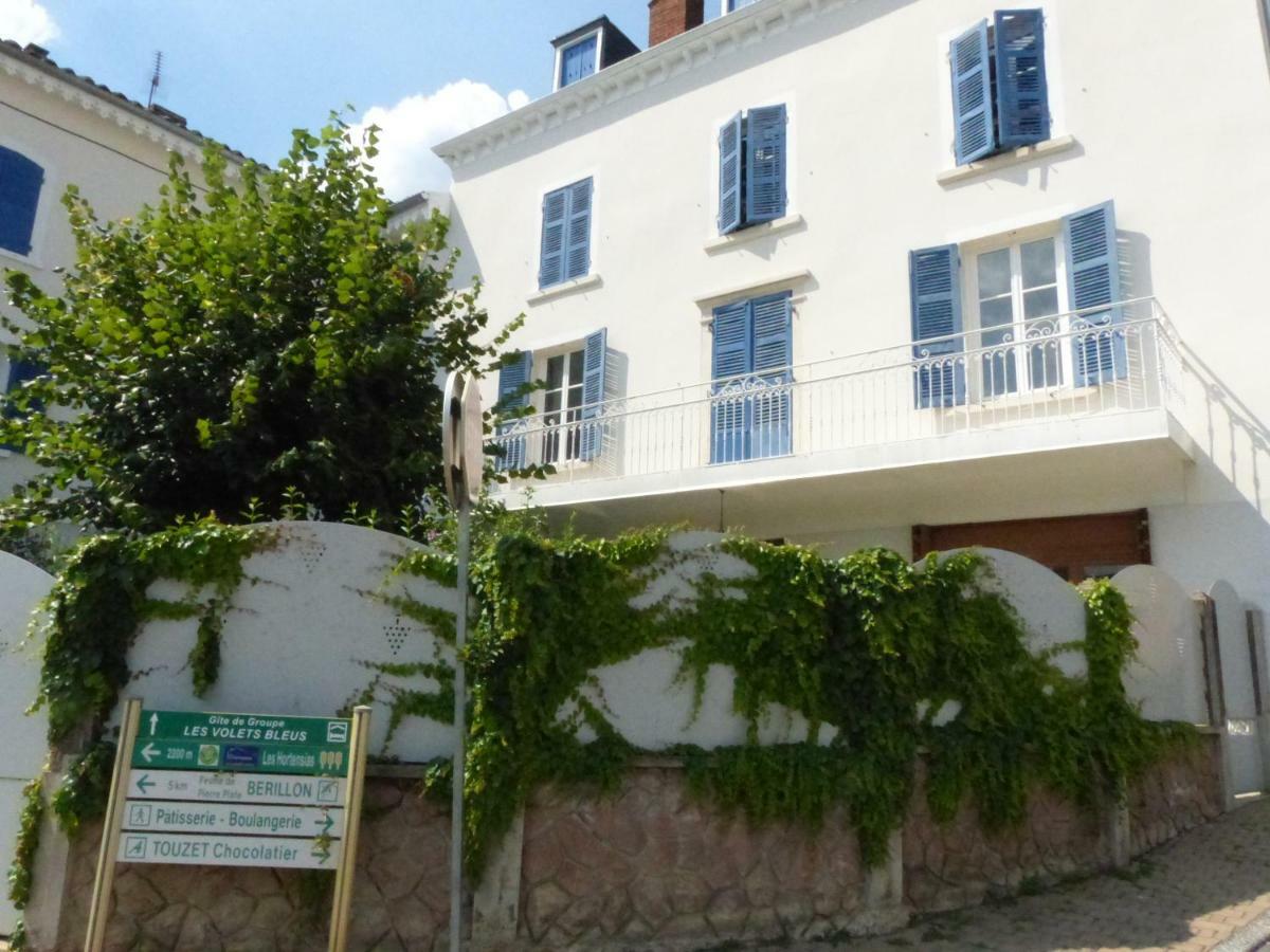 Hotel Les Volets Bleus à Le Perreon Extérieur photo